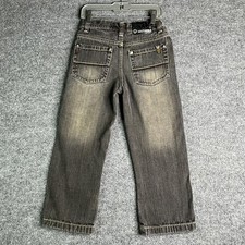 Vintage Y2K Southpole Jeans Boys 6 Black Wash Grunge Hip Hop Skate