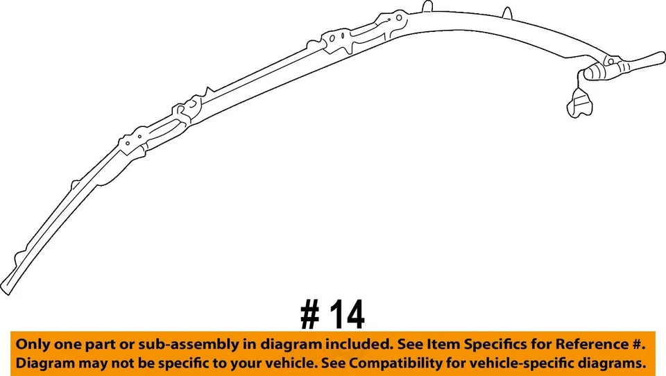 Used Right Curtain Air Bag fits: 2003 Volkswagen Jetta Sdn City Canada only fron Foto 4 de 4