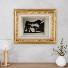Pablo Picasso Original signed lithograph, COA and appraisal for $3,500 USD.&.*