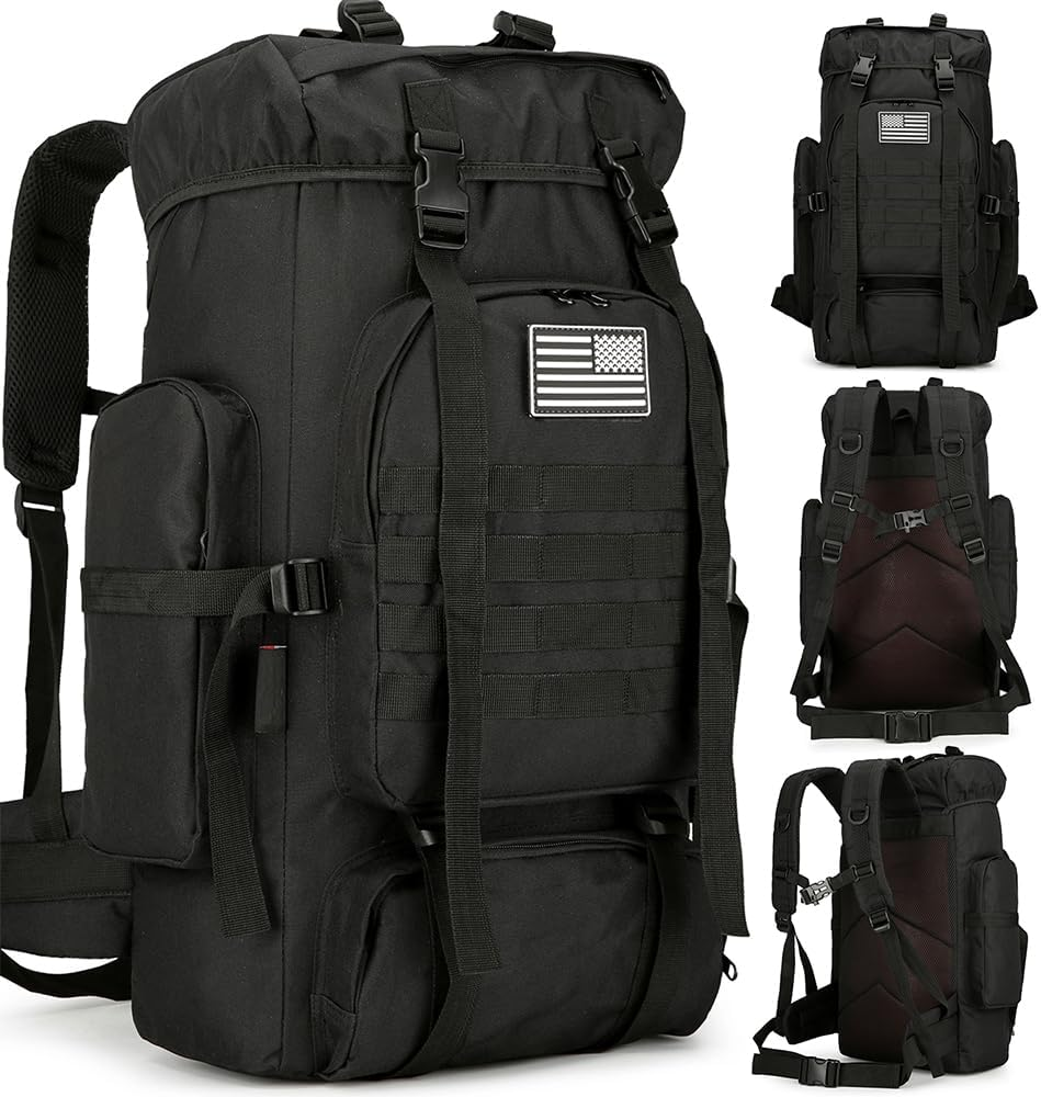 45L Waterproof Lightweight Hiking Backpack for Outdoor Travel & Camping-image