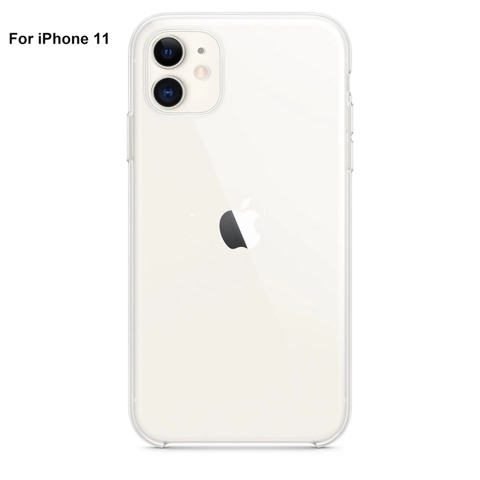 Nueva Funda DURA Transparente Cristal Transparente Recubrimiento Para iPhone 11 Foto 3 de 4