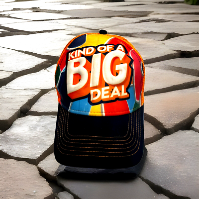 #ad Walmart Associate Proud Employee KIND OF A BIG DEAL Mesh Snapback Cap Hat SPARK $24.00