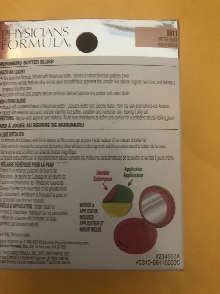 PHYSICIANS FORMULA - Murumuru Butter Blush Vintage Rouge 6811 - Image 3 of 4