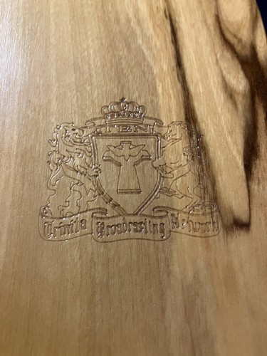 HOLY BIBLE KING JAMES Self-Pronouncing Red-Letter Ed JERUSALEM OLIVE WOOD - Imagen 2 de 22