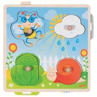 Goki 57340 Hintergrundbildpuzzle Im Garten