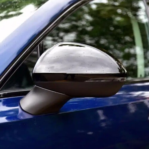 Black Left Rearview Mirror Cover Housing Shell Cap For Buick Envision 2021-2023 - Picture 4 of 8