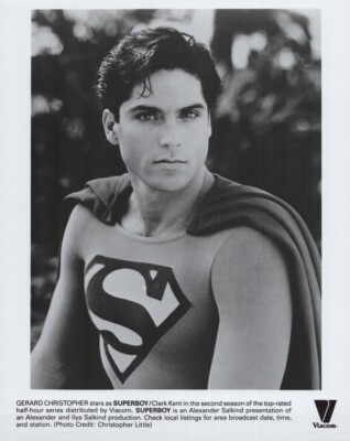 Superboy 1988 TV series 8x10 photo Gerard Christopher portrait