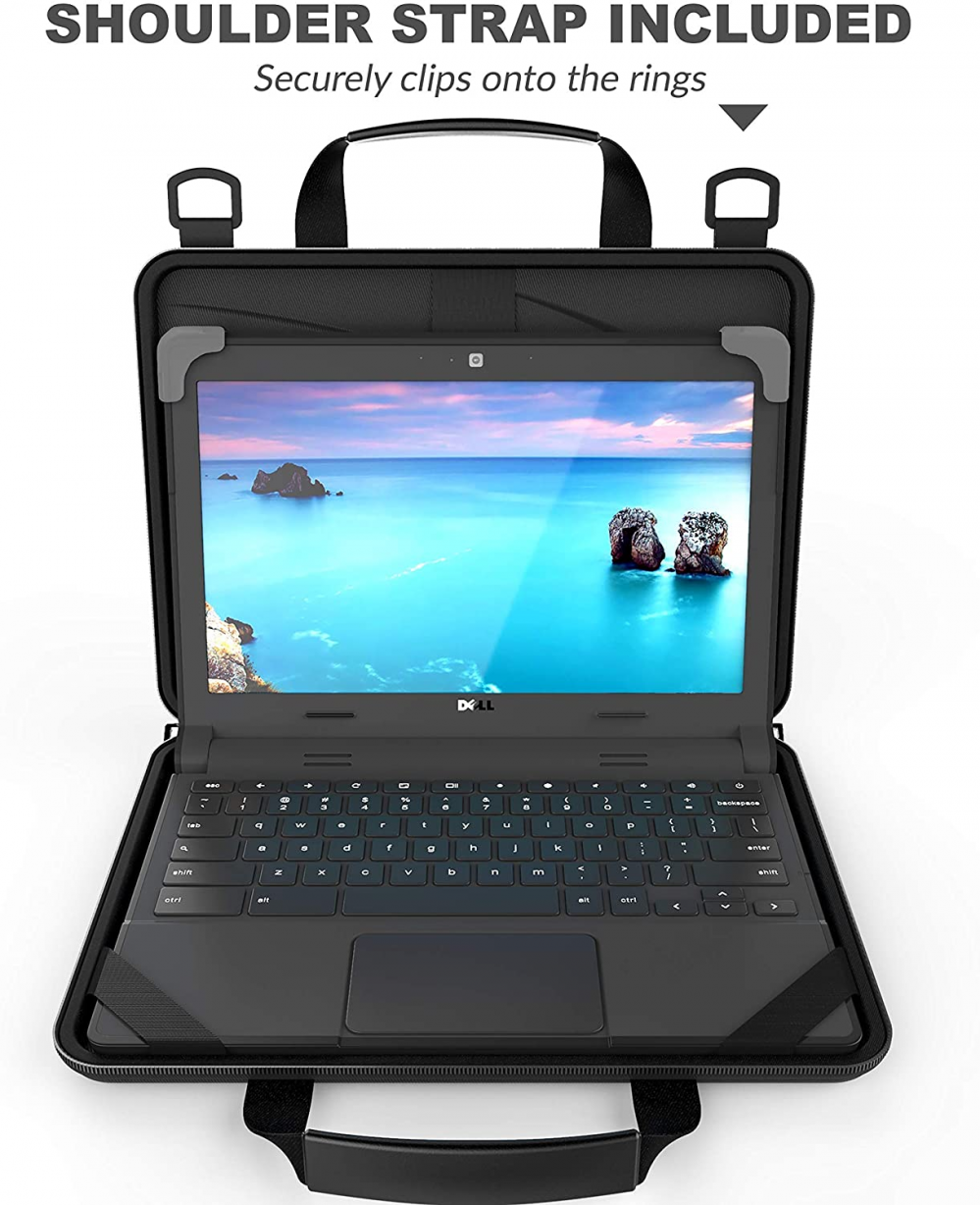 chromebook case with shoulder strap
