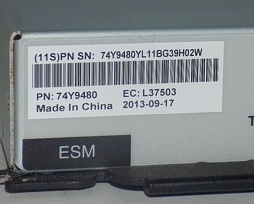 IBM 74Y9480 Enclosure Services Manager ESM for IBM 5877 Z7 WORKING ! - Picture 2 of 8