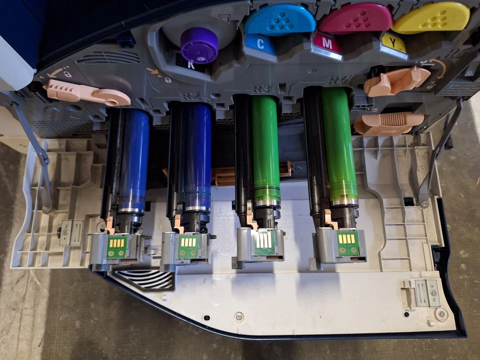 xerox workcentre 7535 multifunzione laser a colori A3 ex noleggio LEGGI BENE - Immagine 2 di 4