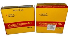 Kodachrome 40 Super 8 Color Movie Film Type A Cartridge 50  KMA464 Exp 1981 Lot2