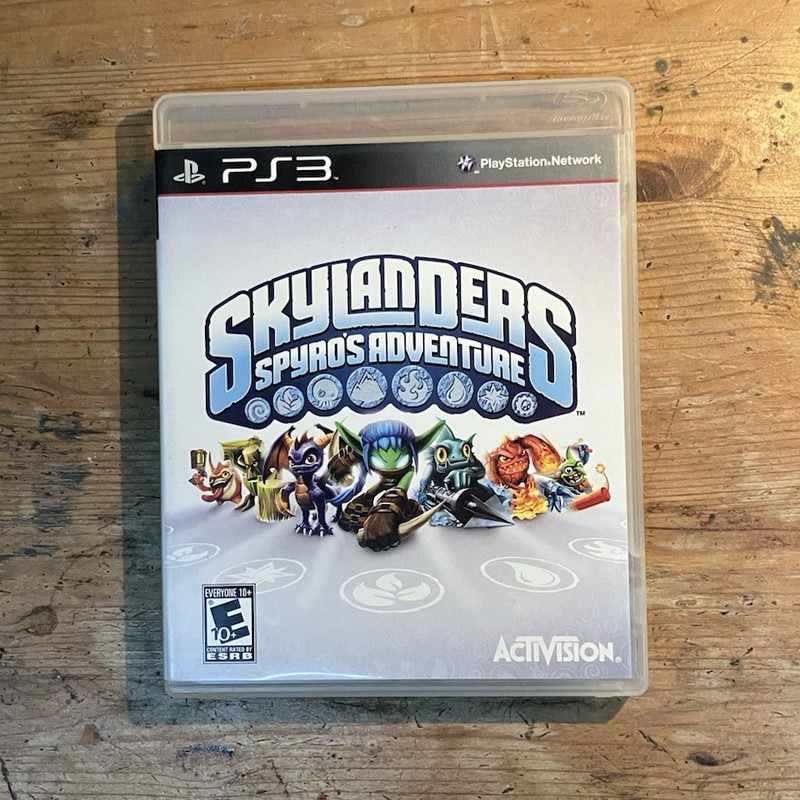 Skylanders Spyro's Adventure PS3 Activision E10+ Action/Adventure Not for Resale