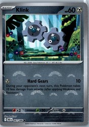 Klink (Poke Ball Pattern) 061/086 SV: Black Bolt