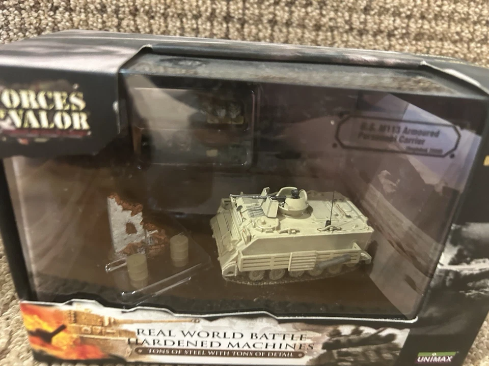 Unimax Forces of Valor 1:72 US M113 Armored Personnel Carrier Baghdad, No. 85013 - Image 3 of 4