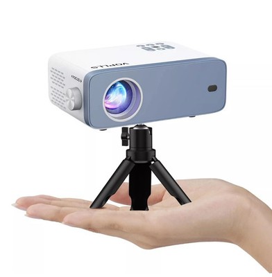 VOPLLS Heimkino Filmprojektor Mini Projektor Upgrade 1080P Full HD14000L