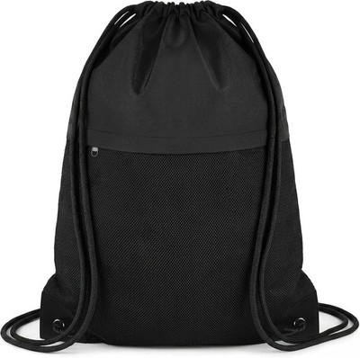 Drawstring Backpack Gym Bag - String Gym Bag for Men & Women, Lightweight Cinch