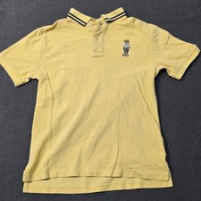 Polo Ralph Lauren Kids Medium Teddy Bear Short Sleeve Polo Shirt