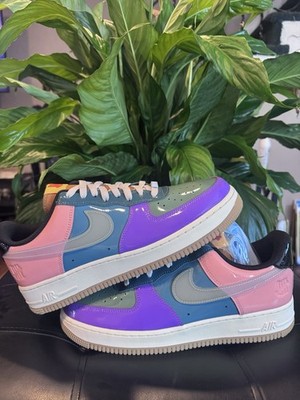 New Air Force 1 Undefeated Pink Prime Low Multi-Patent Mens 11 / Womens 12.5