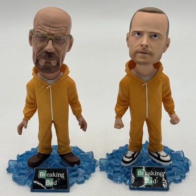 Breaking Bad Walter White & Jesse Pinkman Bobble Head 6'' Complete with Glasses