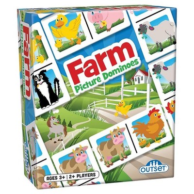 Cheatwell Outset Farm Domino Bilder Spiel Für Kinder 8 11 Jahre