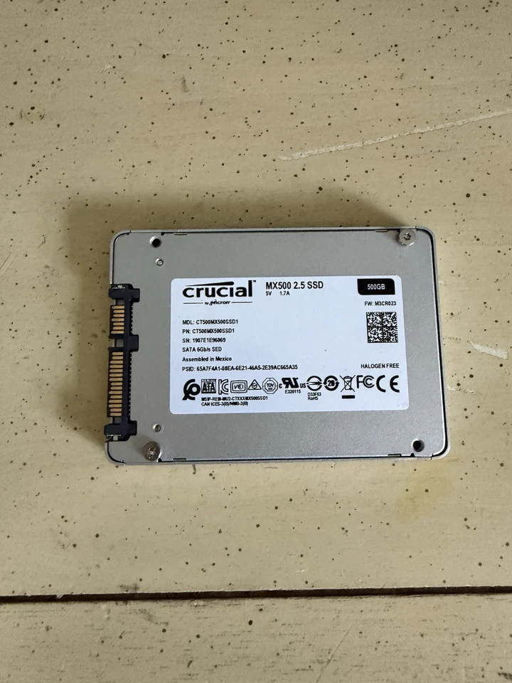 Crucial MX500 500GB 2.5-inch SATA III Internal SSD (CT500MX500SSD1) - Image 2 of 2