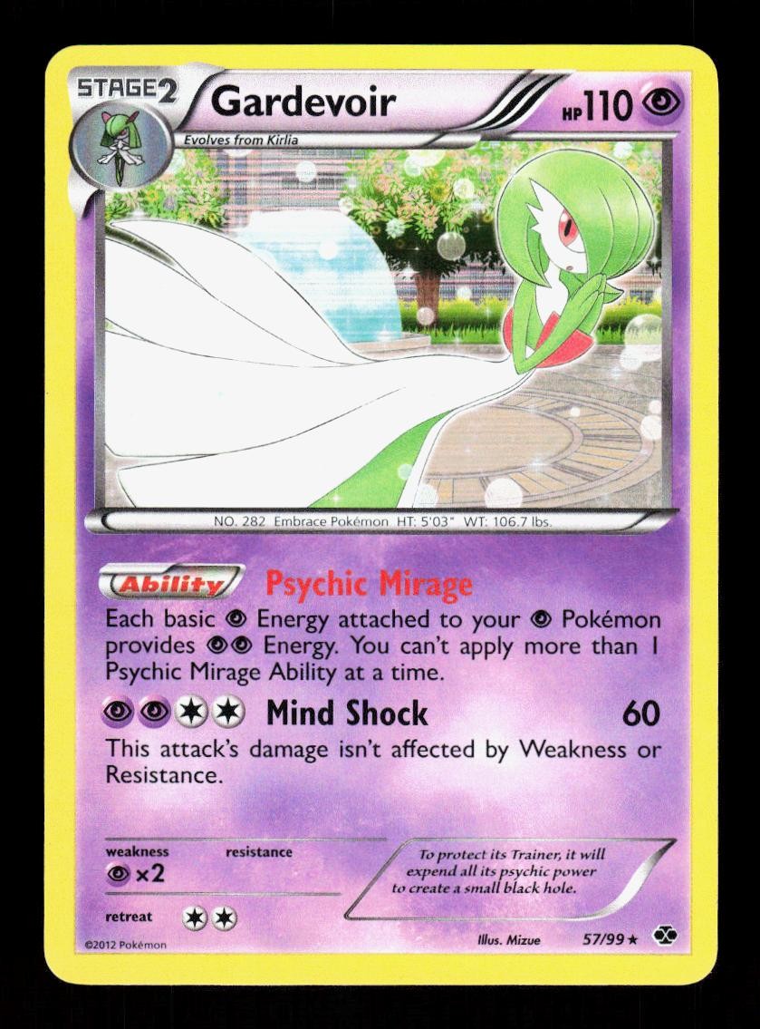 Gardevoir 57/99 Holo Rare Next Destinies Pokemon LP