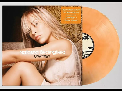 NEW Natasha Bedingfield UNWRITTEN UO Ltd EXCLUSIVE Dreamsicle ORANGE Vinyl 2024