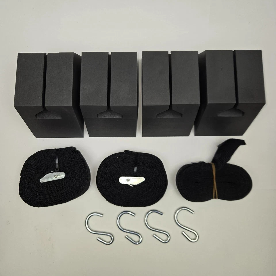 Universal Foam Block Car Rack Roof Transport Kit - New