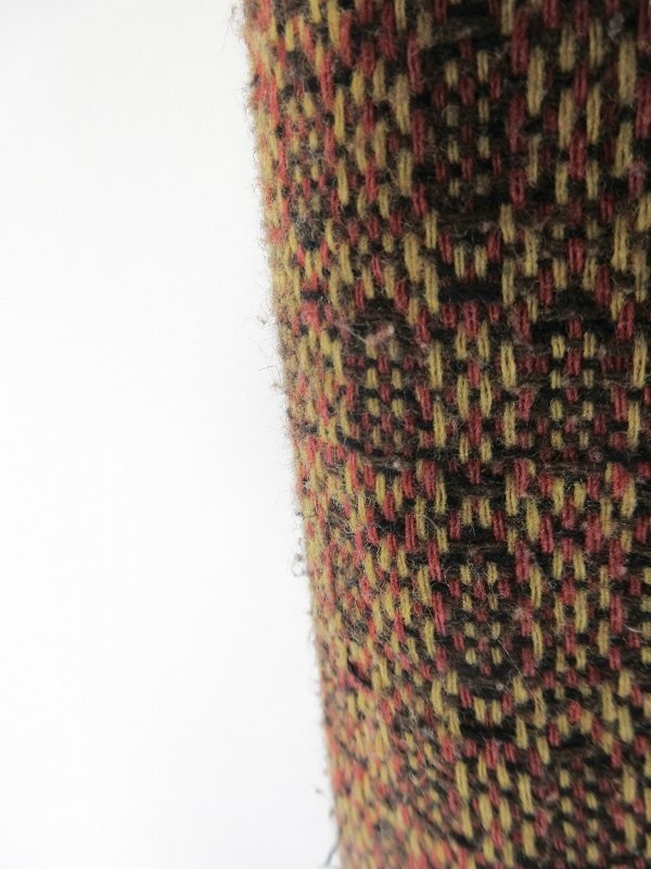 SETTE Multicolor Knit Pattern Trench Coat Single … - image 5