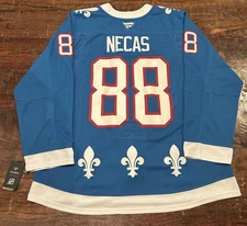 Colorado Avalanche Nordiques Fanatics Premium Martin Necas Jersey Sz 56 NWT NHL