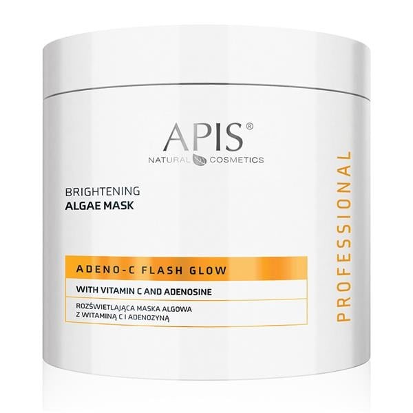 Apis Professional Adeno C-Flash Glow Brightening Algae Mask with Vitamin C 200ml - Image 3