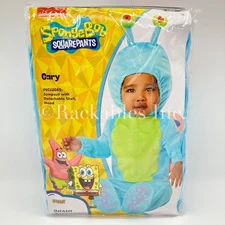[01722958] Spirit Halloween Baby Gary the Snail Jumpsuit Costume - SpongeBob