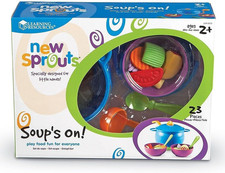 New Sprouts Soup'S On 23 Pieces, Ages 2 Toddler Learning Toys, Pretend Play Fo