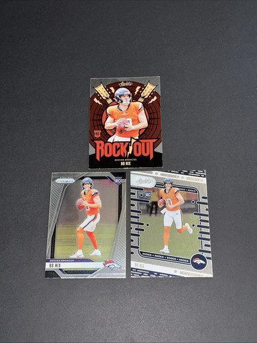 Inserti/base Panini Assoluti/'24 Prizm - Bo Nix (RC) Denver Broncos 2024 - Foto 1 di 2