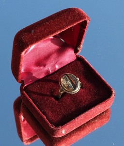 WHITE STAR LINE RMS GEORGIC SILVER RING SOLD ONBOARD IN THE BABERS SHOP A/F