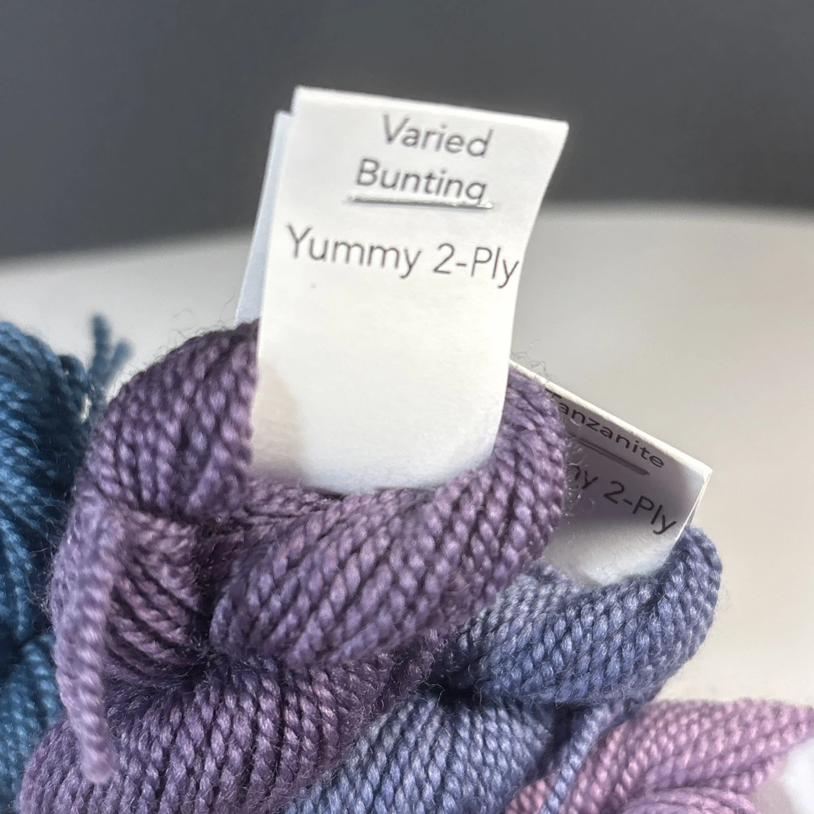 Miss Babs Yummy 2-Ply Mini Bundle SOMEDAY 100% Merino Wool Yarn Hand Dyed in USA image 10
