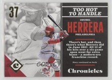 2017 Panini Chronicles Gold 750/999 Odubel Herrera #19 0b2