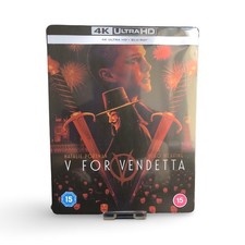 V FOR VENDETTA 4K UHD + Blu-ray Steelbook Limited Edition