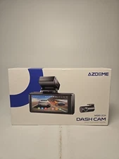 AZDOME 5K Dash Cam 5GHz WiFi GPS Parking Mode Dual Dash Camera 4"Screen 64G Card