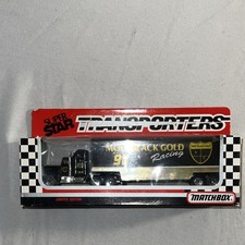 Matchbox Super Star Transporters Moly Black Gold Racing Limited Edition Truck