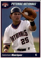 Salomon Manriquez 2005 Choice Potomac Nationals #17 RC FREE SHIP AutographDen