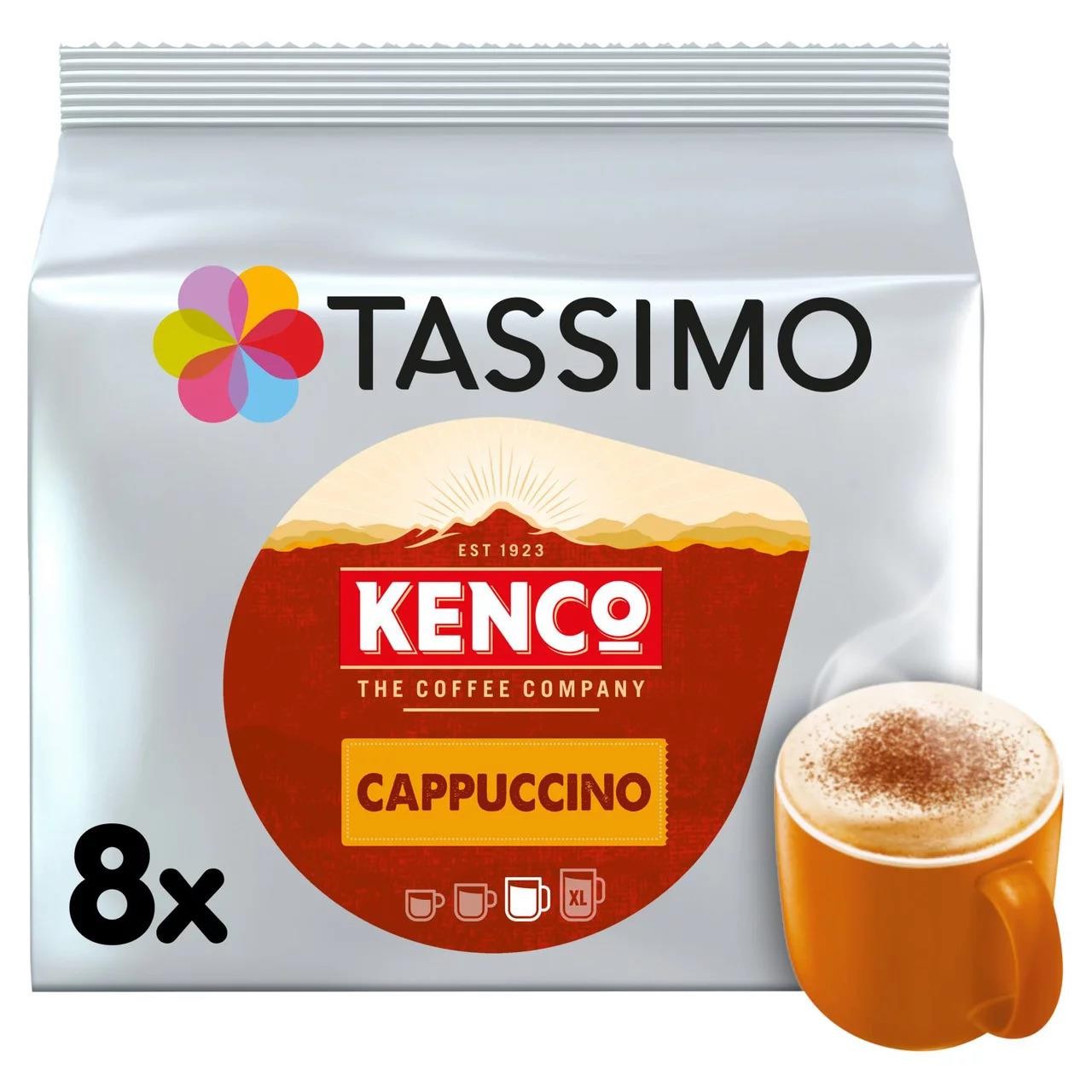 Tassimo Kenco Cappuccino Pods 5x260g