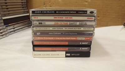 Lot of John Coltrane Cds Cd Quartet Giant Steps A love Supreme Blue Train