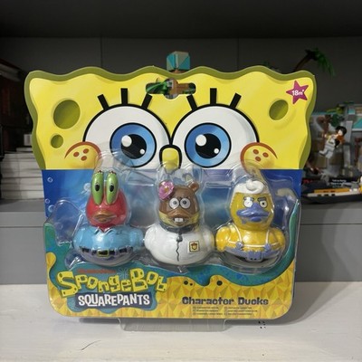 SpongeBob Schwammkopf - Figur Enten - Sand, Mr Krabs, Meerjungfrau Mann - Neu 