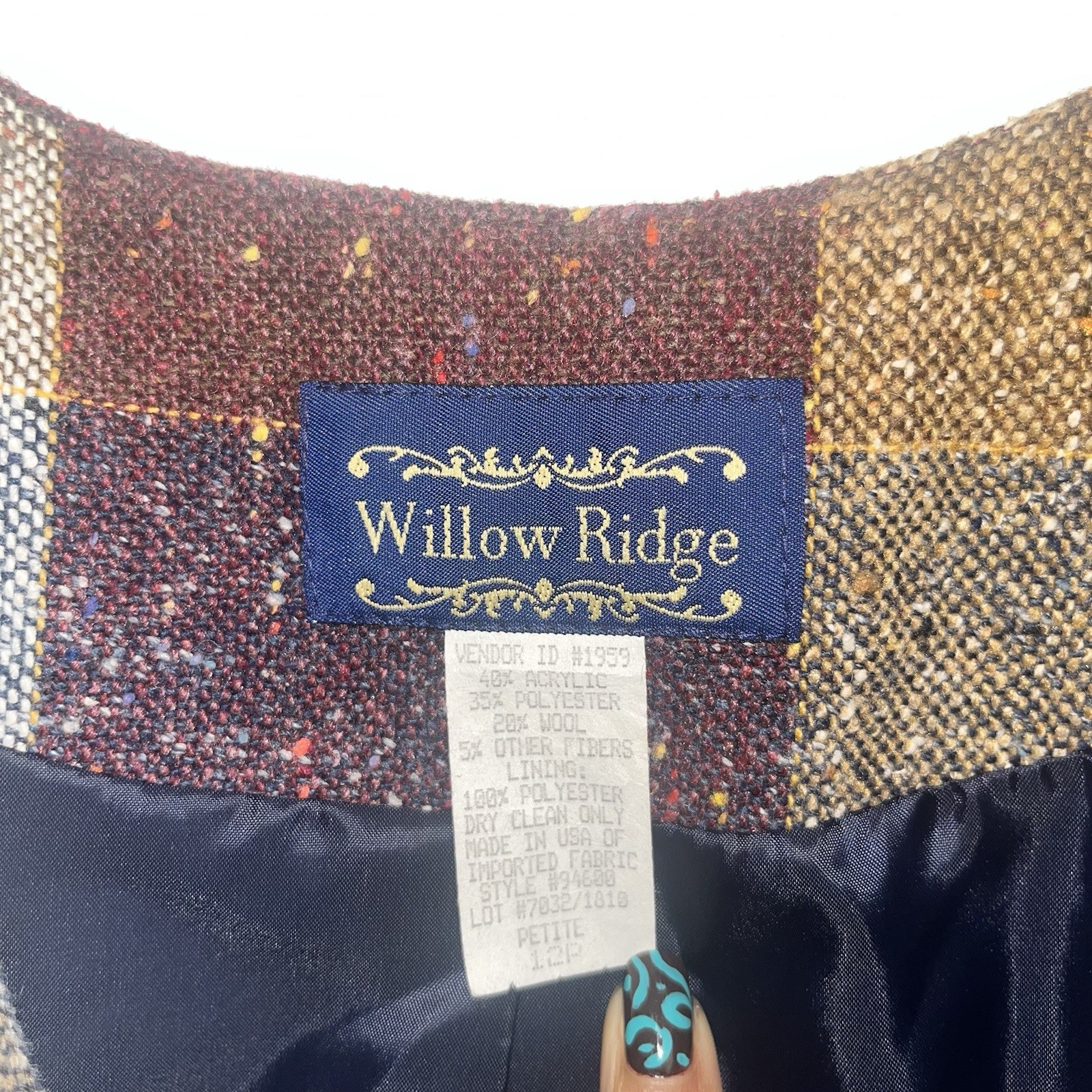 Willow Ridge Womens  Patchwork Jacket - image 4