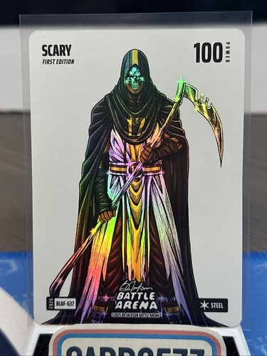 2026 Battle Arena BLBF-637 Scary *Steel Terry McLaurin 1st Edition Foil