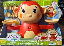 MATH, COUNTING BALANCE MONKEY PLAY SET-SPARK CREATE IMAGINE. NEW
