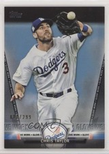 2018 Topps Topps Salute Series 2 Glove Work Black 81/299 Chris Taylor #S-98 xm5