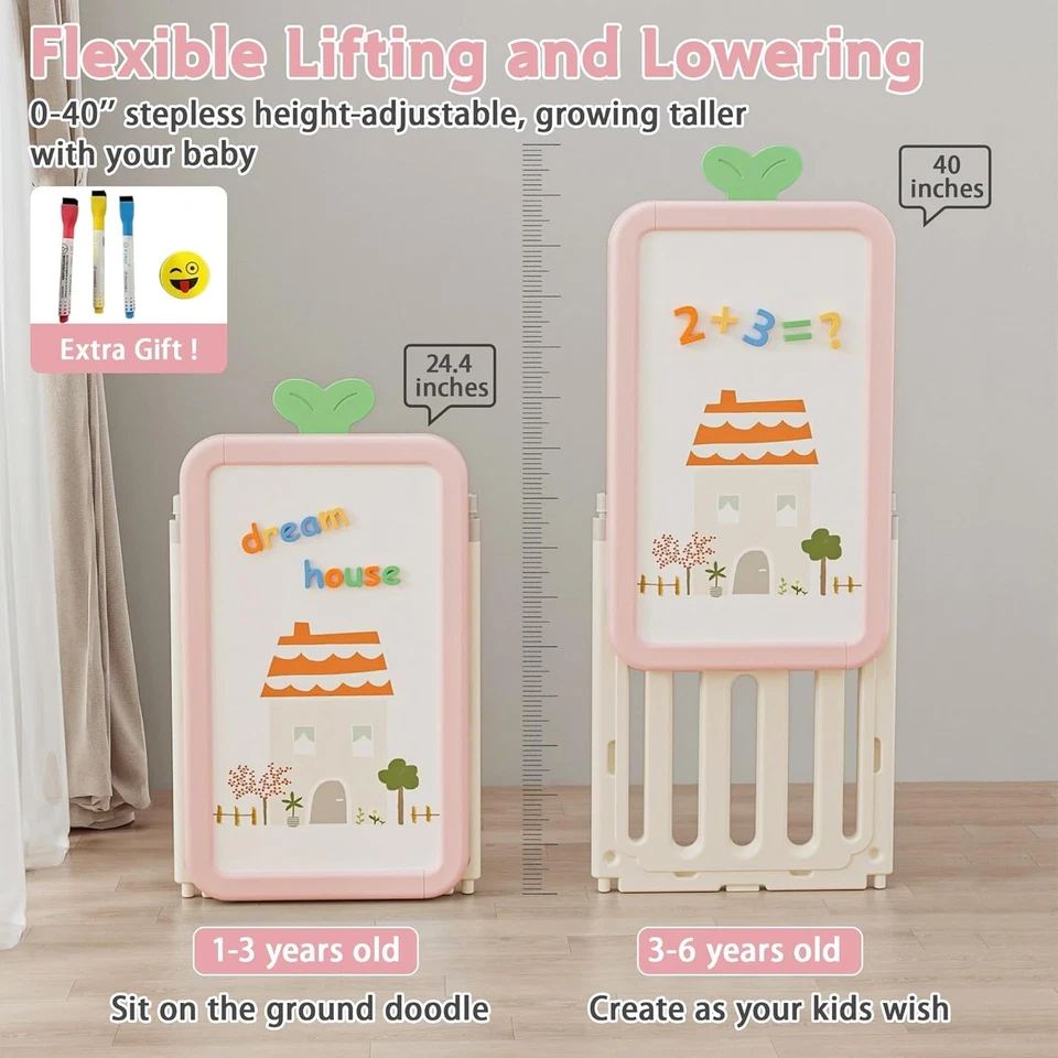 Organizador de almacenamiento de juguetes para niños, estantería para niños, organizador de almacenamiento para niños y niñas Foto 4 de 4