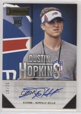 2013 Panini Playbook Signatures Gold 10/25 Dustin Hopkins #143 Auto n0c